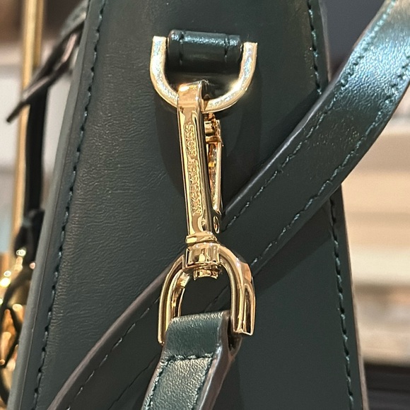 MICHAEL Michael Kors Jessie Large Tote Satchel in Racing Green, BNWT - Picture 9 of 16